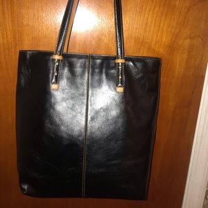 vera bradley gallatin leather tote